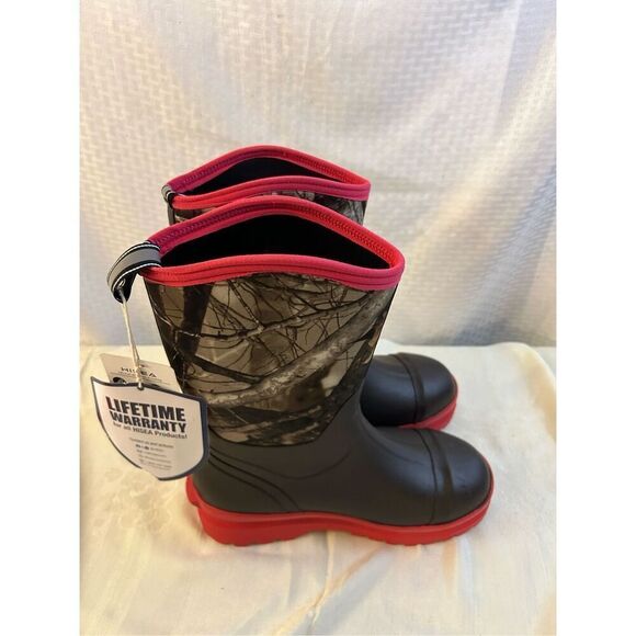 Hisea waterproof boots women’s 11 camouflage camp 2left boots garden yard work n - Picture 1 of 6